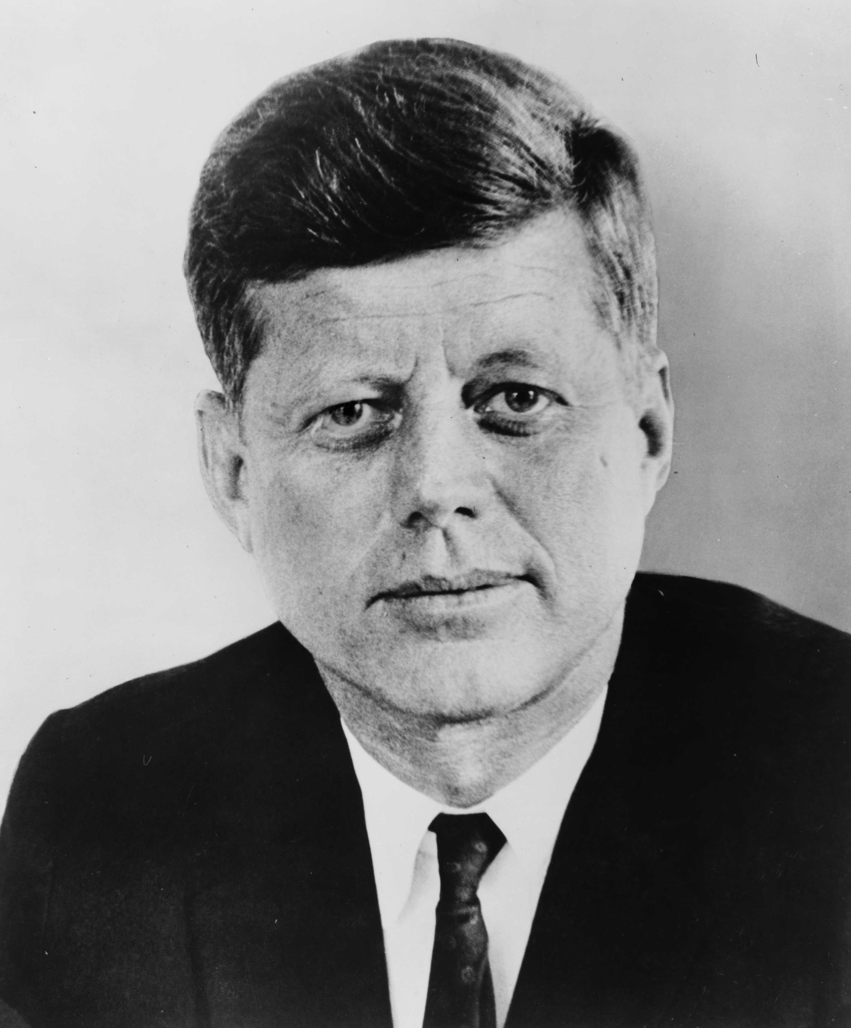 Portrait des Präsidenten John Fitzgerald Kennedy, welcher ermordet wurde. Portrait des Präsidenten John Fitzgerald Kennedy, welcher ermordet wurde.